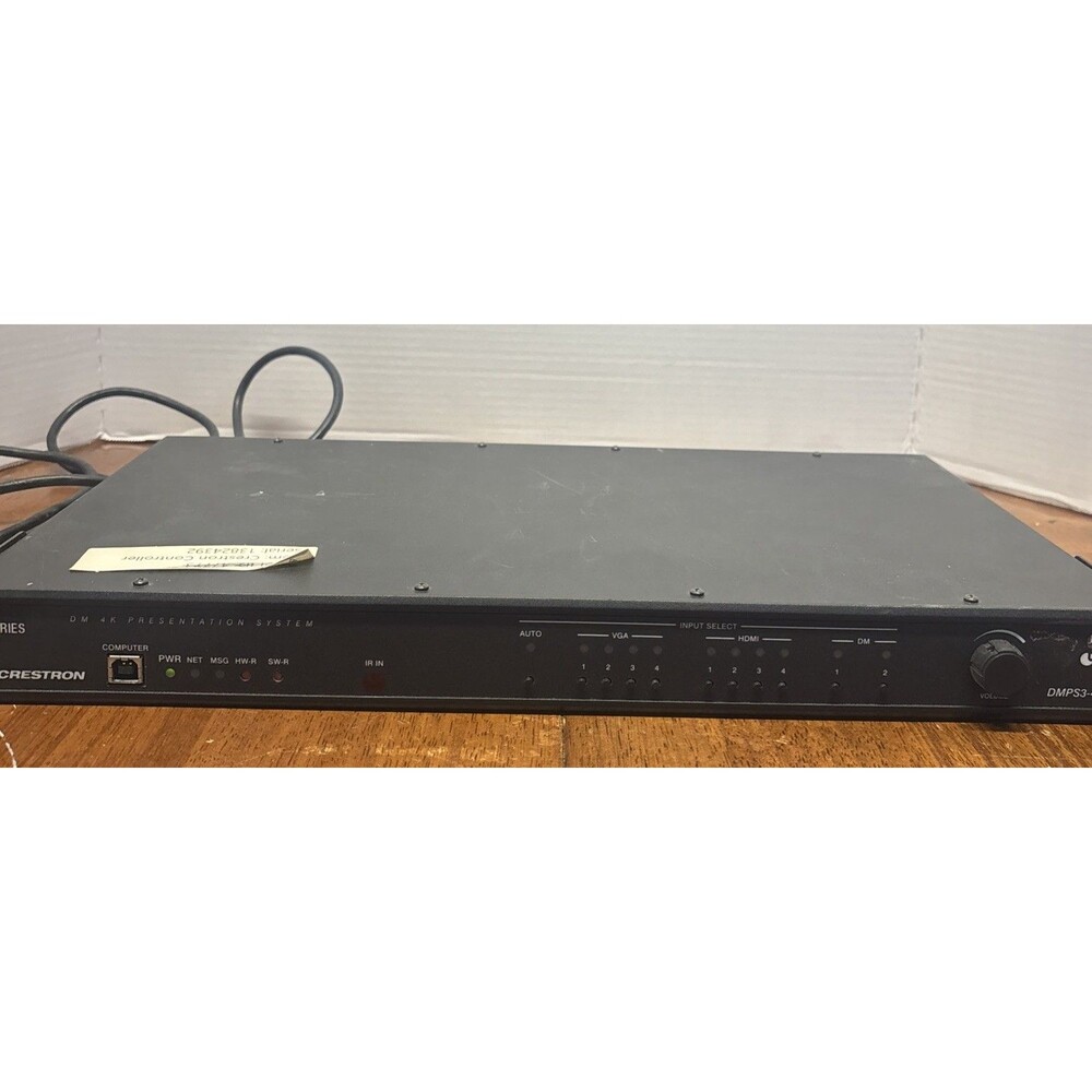 Crestron DMPS3-4K-150-C 3 Series DM 4K Presentation System- Working